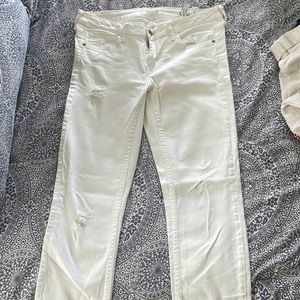 Zara white skinny jeans size 6